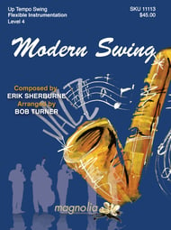 Modern Swing Jazz Ensemble sheet music cover Thumbnail